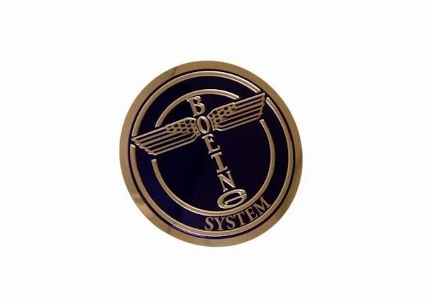 Boeing System Embossed Emblem, 4" EMB-0101