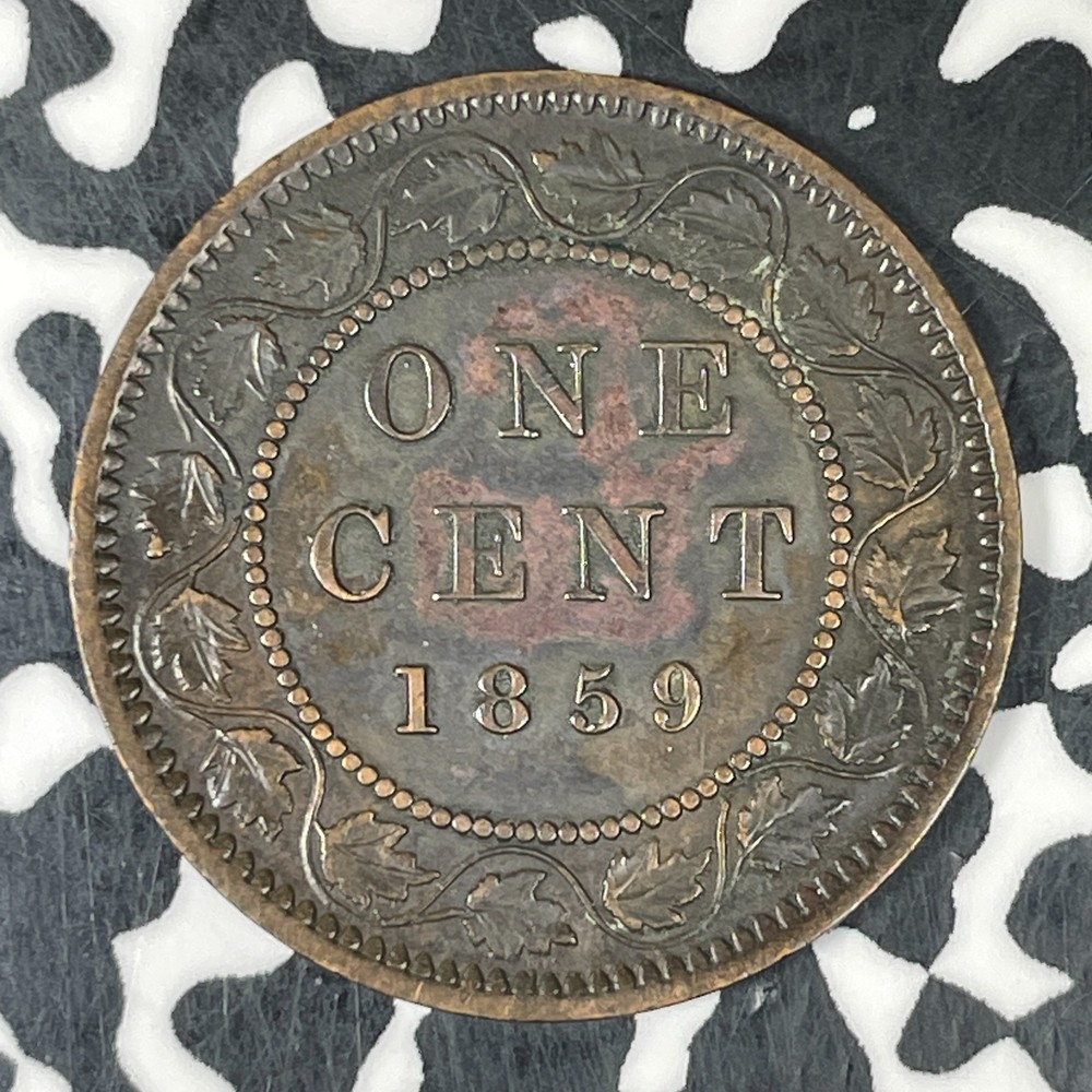 1859 Canada Large Cent Lot#C8580 Nice!