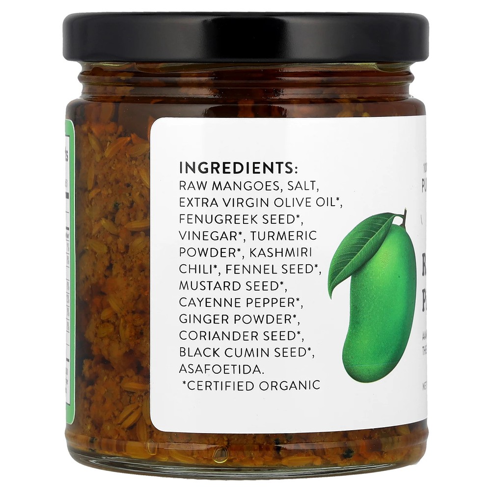 Raw Mango Pickle , 9 oz (255 g)