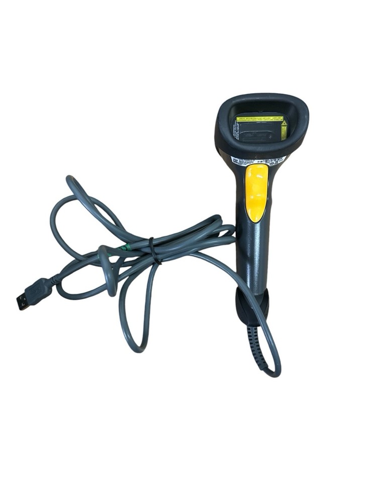 Symbol LS2208-SR20007R General Purpose Barcode Scanner Kit with Stand - Gray