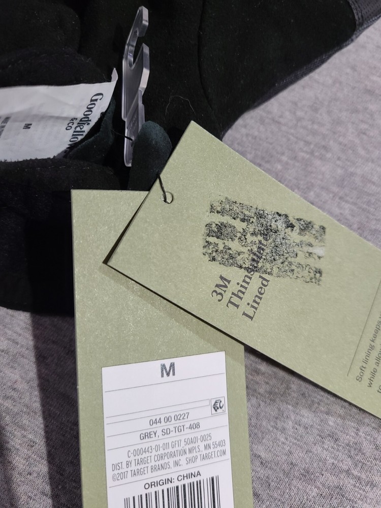Mens Medium Goodfellow Gloves