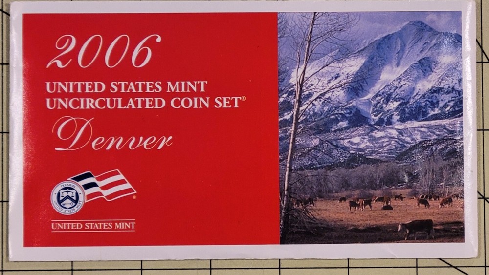 2006-D Uncirculated 5 Coin Mint Set Plus 5 First Issue State Quarters