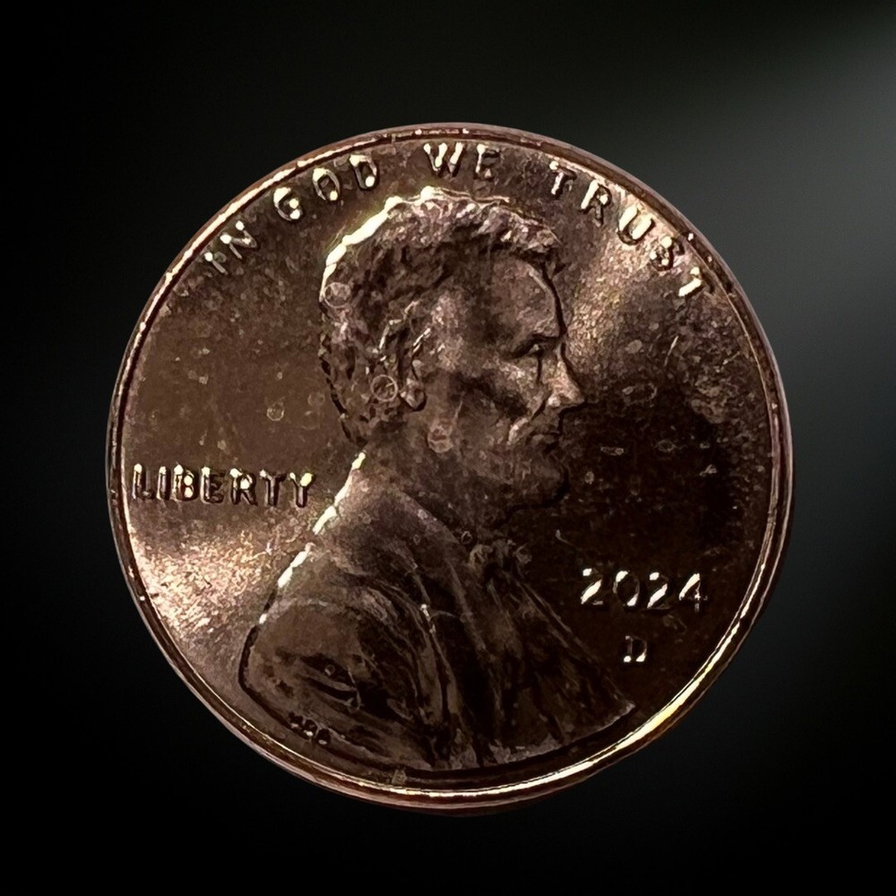 2024 D Denver Lincoln Shield Cent (BU) Brilliant Uncirculated