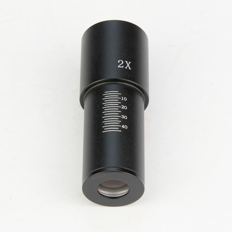 1pc 2X Microscope Barlow Eyepiece Magnification lens for Biological Microscope