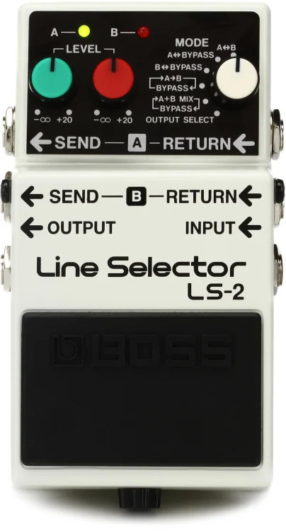 Boss LS-2 Line Selector Pedal