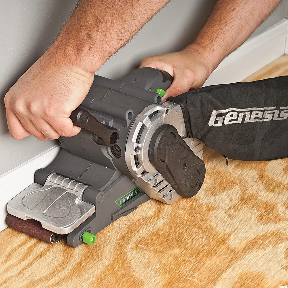 GBS321A Single Lever 3 x 21 Variable Speed Belt Sander with Adjustable Front Han