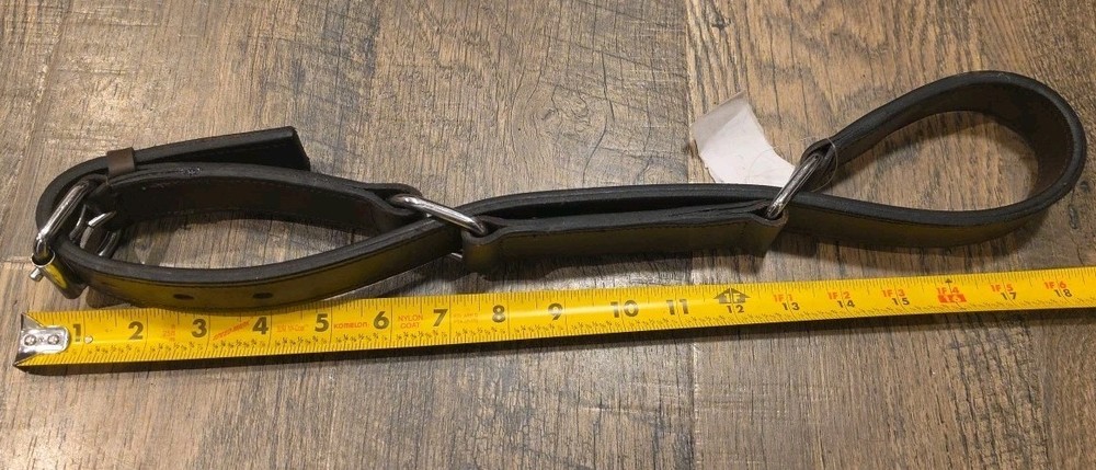 leather horse hobbles