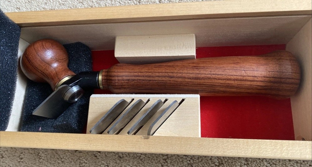 Wood River Deluxe Scraper Set With Wooden Box