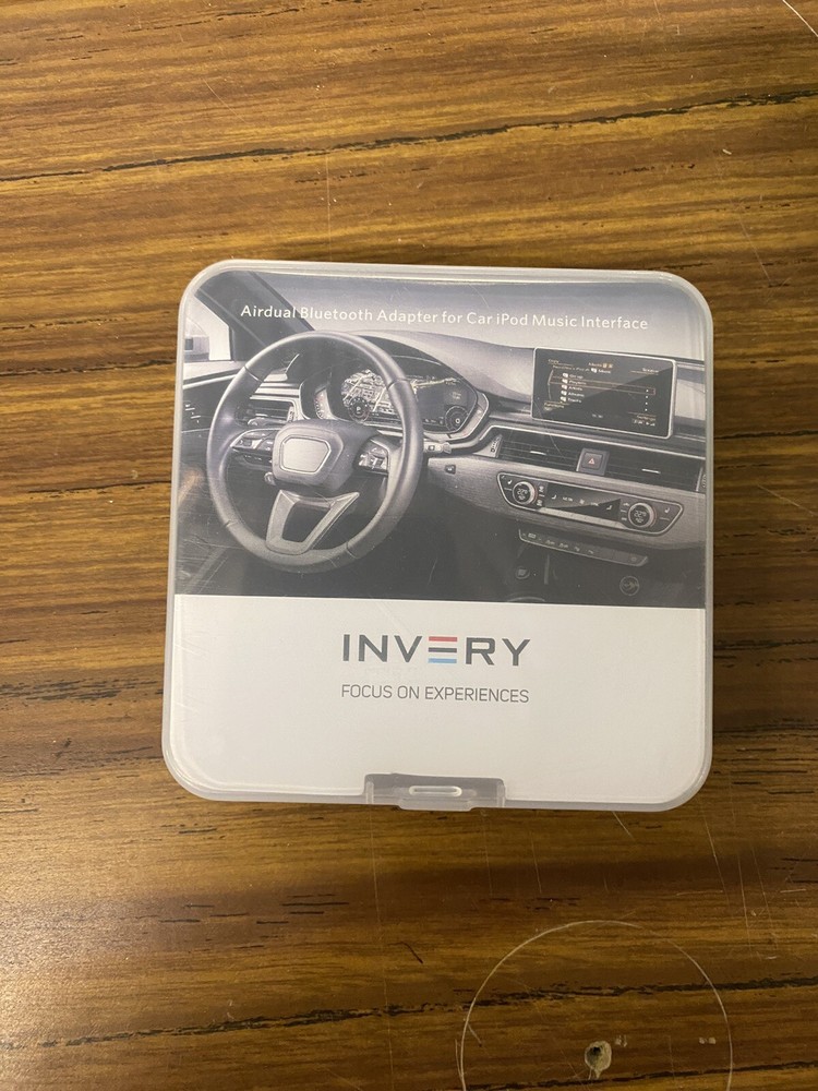 Invery Airdual Bluetooth Adapter for Car iPod Music Interface
