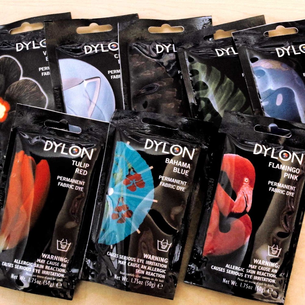 DYLON "PERMANENT FABRIC DYE" 1.75 oz/ 50 g