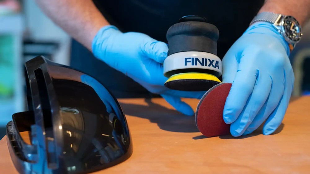 Finixa Palm Sander Pneum. eccentric sand. machine Ø75mm-2.5mm deviation - SAM 02