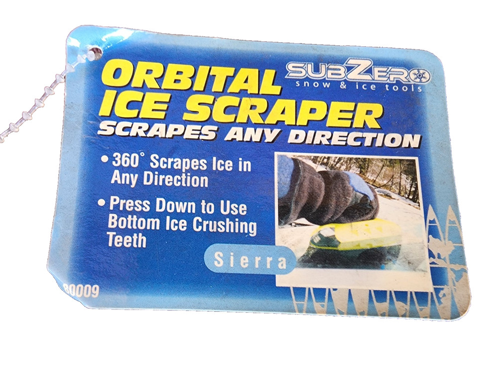 Sub Zero 80009 Orbital Ice Scraper 6''