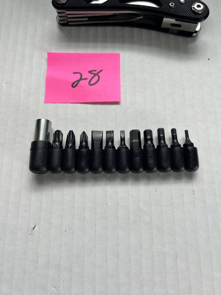 Genic Multi Tool with belt holder and bits