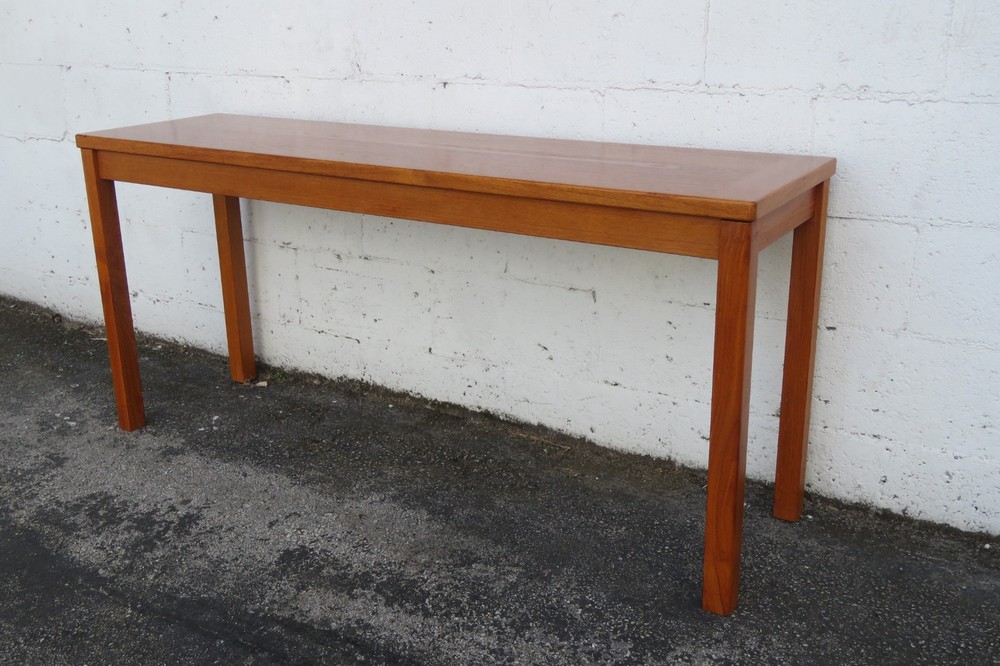 Interform Collection Danish Modern Long Library Console Table 6273