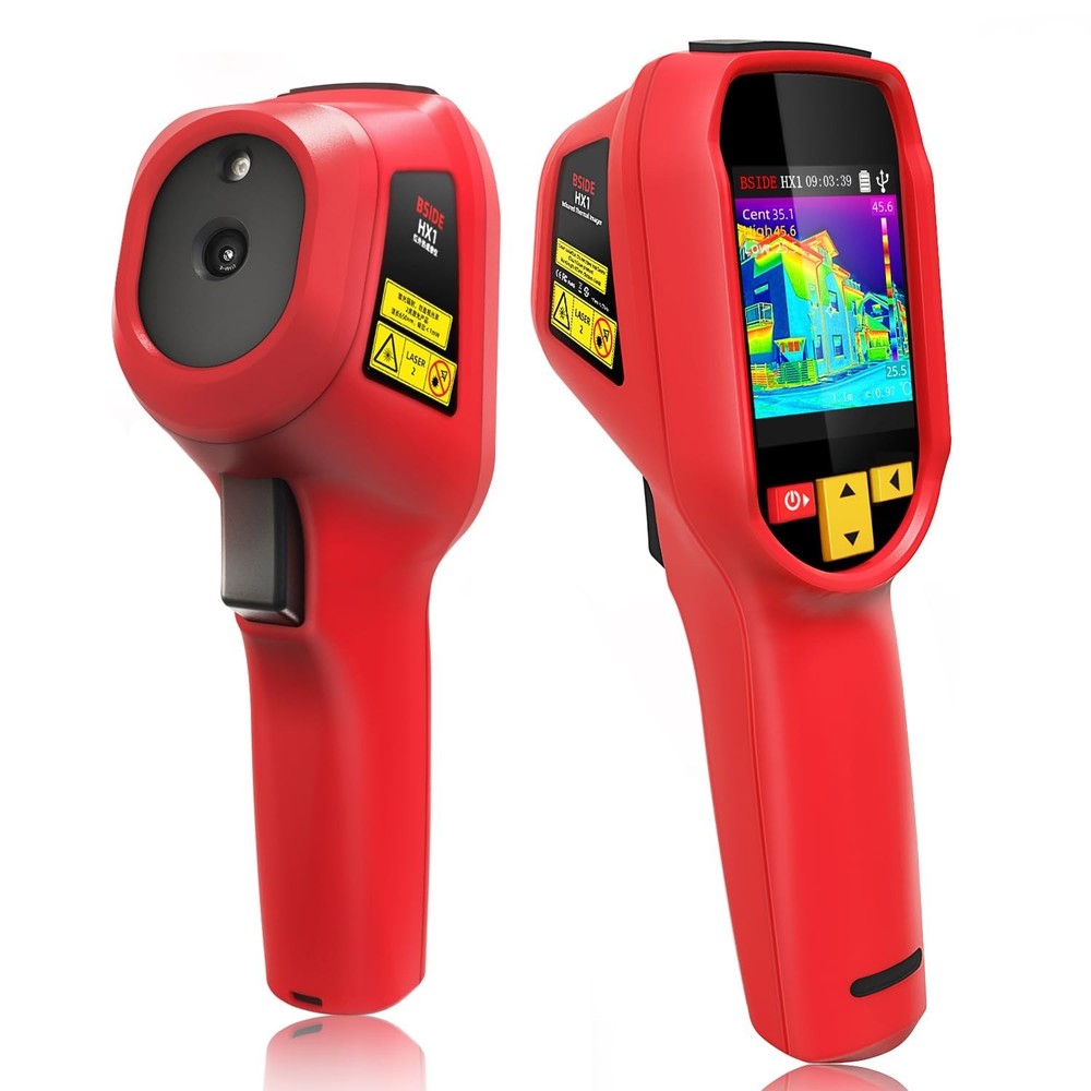 Rechargeable Handheld Thermal Imaging Camera with Laser Pointer & 15 Color Modes