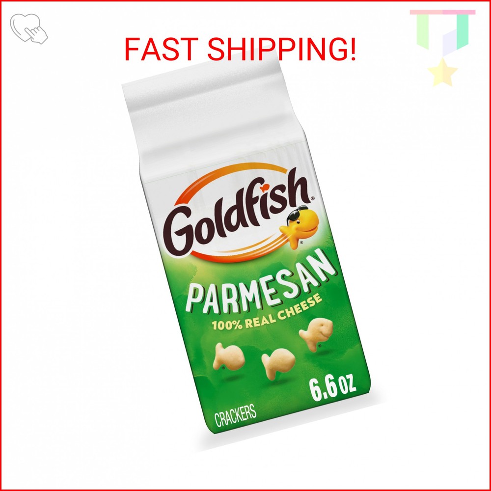 Goldfish Parmesan Cheese Crackers, 6.6 Oz Bag