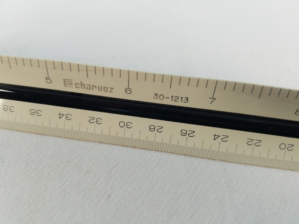 C-Thru TS-656/TS-657 Plastic Triangle Drafting Rulers