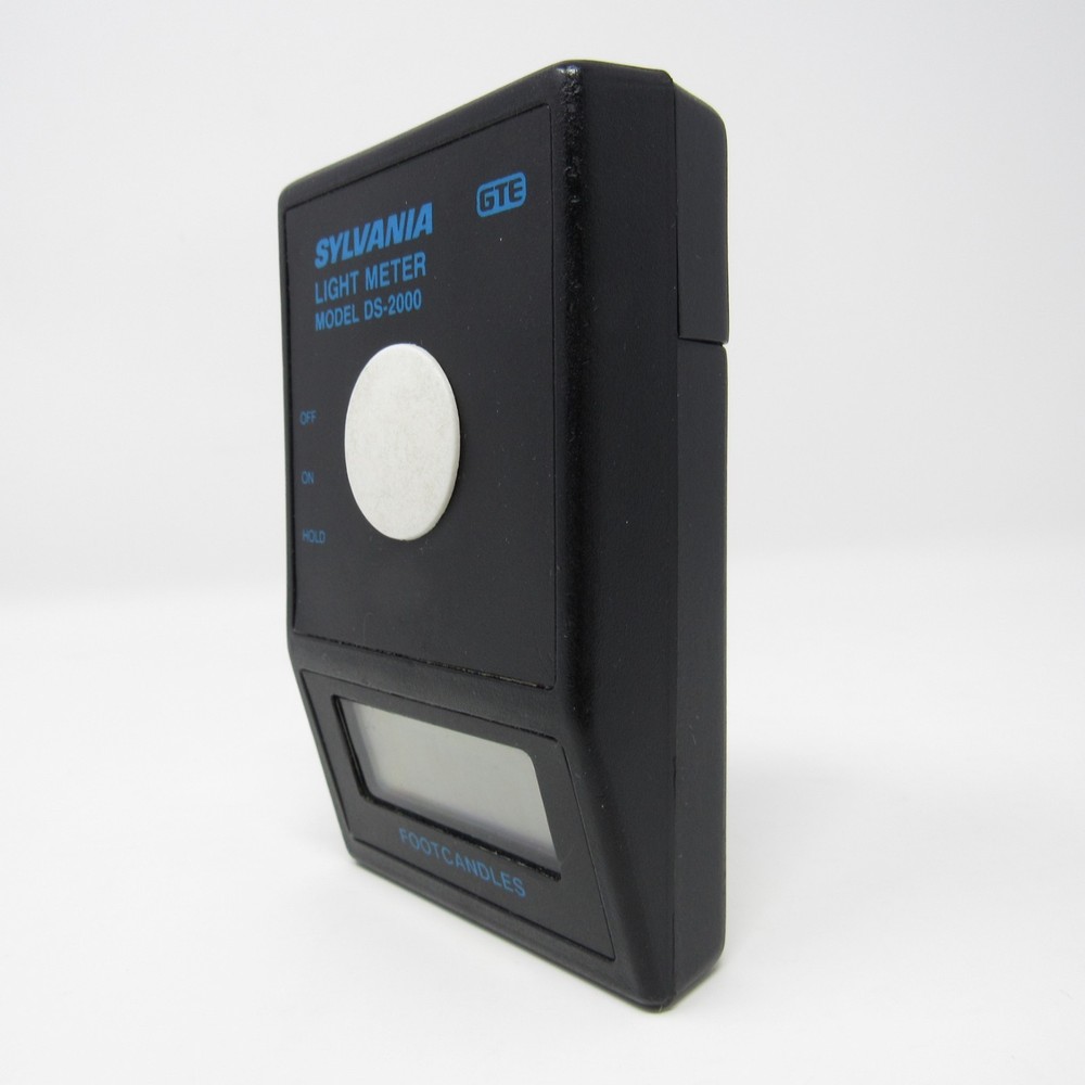 Vintage Sylvania Light Meter Model DS-2000 Tested Working