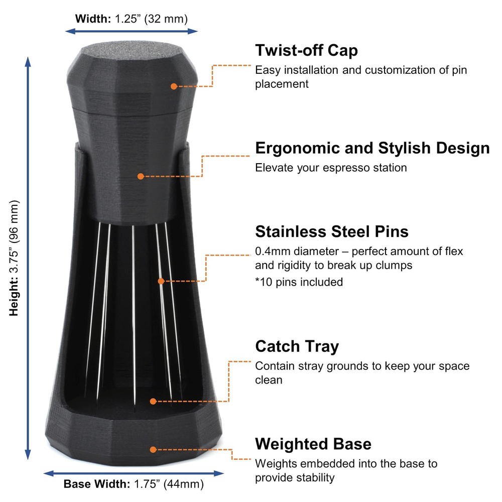 WDT Tool and Self-Aligning Stand | Black