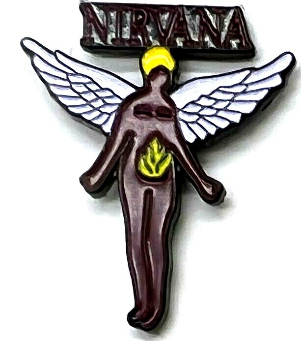 Nirvana Rock & Roll Lapel Pin