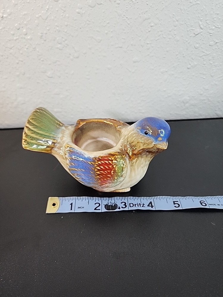 Colorful Ceramic Bird Tealight holder