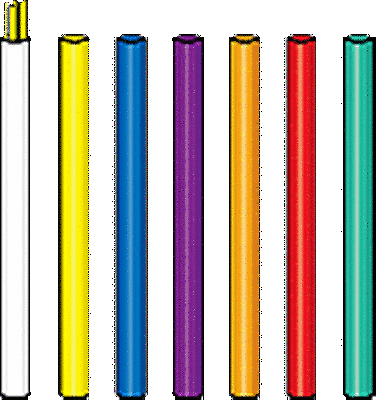 Goblets Straw Storage 100/pk Identification Artificial Insemination 10 mm Red