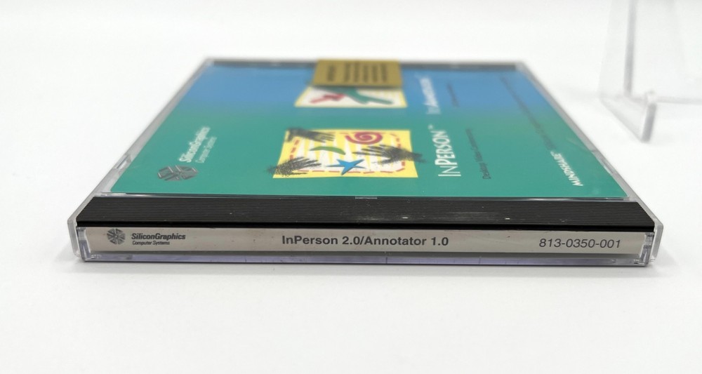 Vintage - Silicon Graphics SGI - InPerson & IRIS Annotator - Set