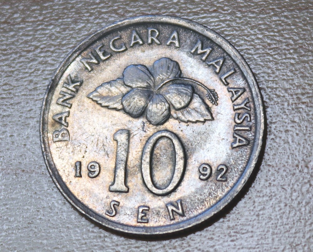 1992 Malaysia 10 Sen