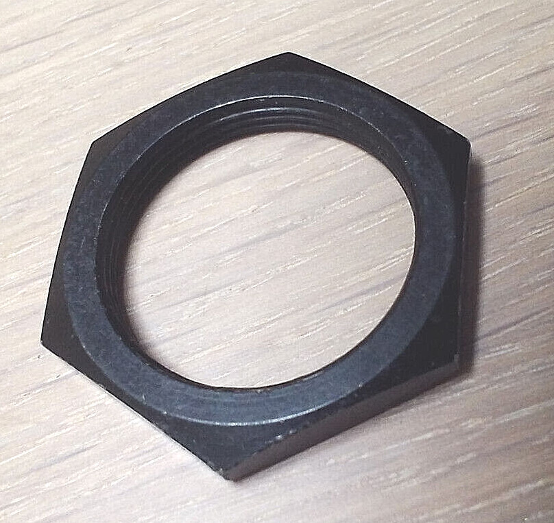 Red line OVERSIZED one piece crank outer crank LOCK NUT nos