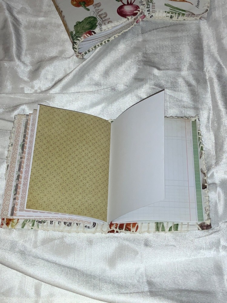 Handmade Veggie Journal-Craft Writing Notebook