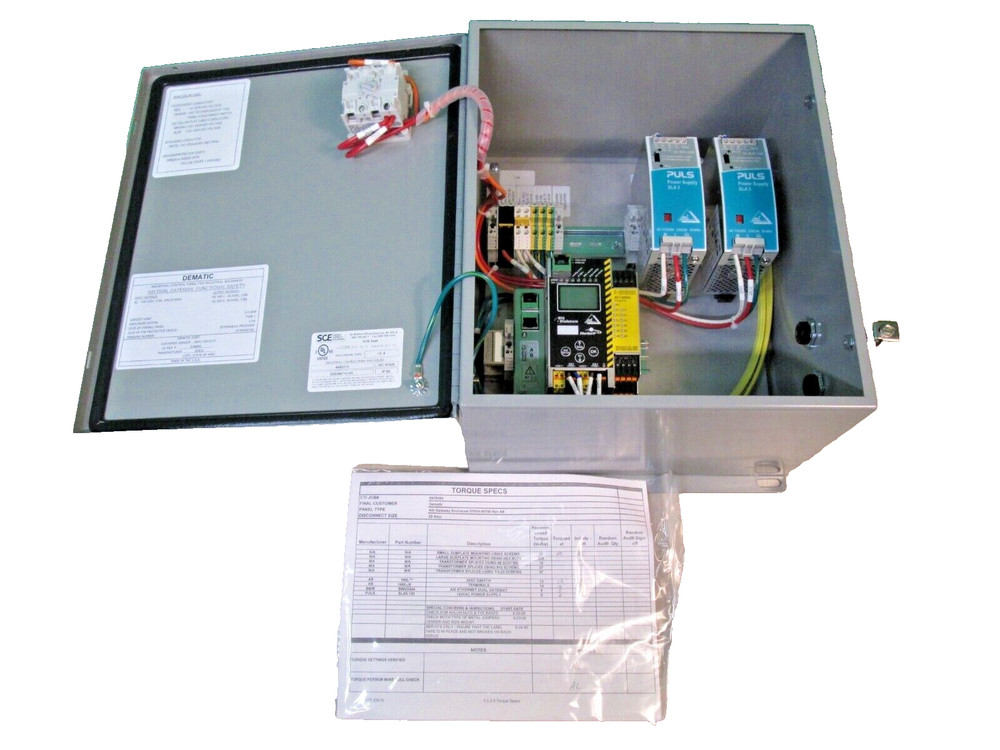 Dematic D7904-00785 ASI Dual Gateway Bihl Wiedemann BWU3544 AS-I, x2 PILS SLA3