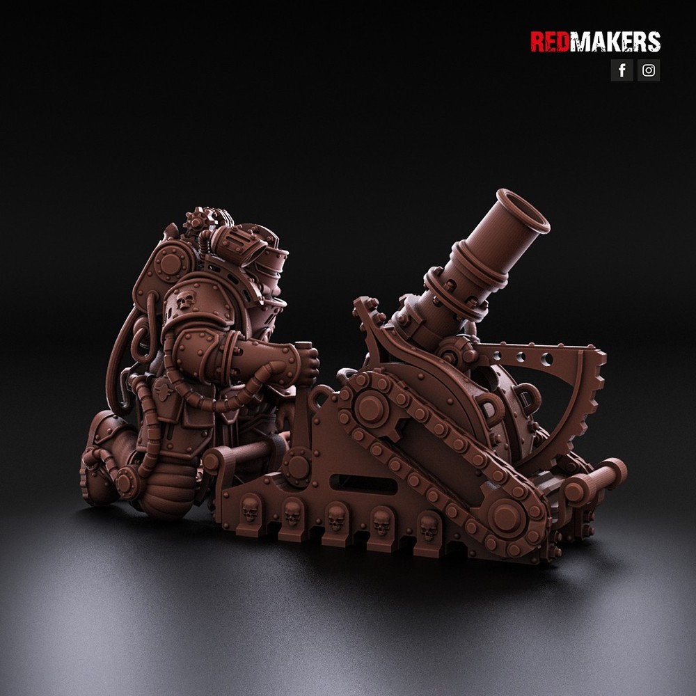 SOLAR GUARD HEAVY SUPPORT SQUAD WITH MORTAR (3U)
