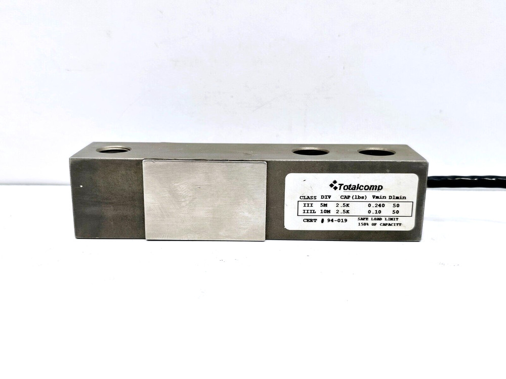 TSB-2.5K-SS TOTALCOMP SINGLE ENDED BEAM LOAD CELL