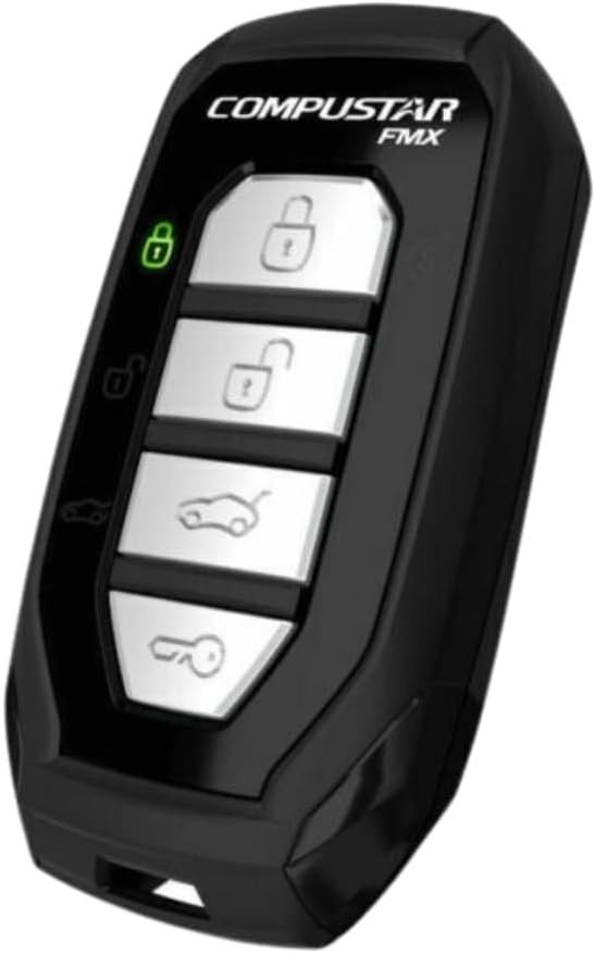 High-Range 2-Way Car Remote - Ergonomic, 3000' Frequency Modulation Control