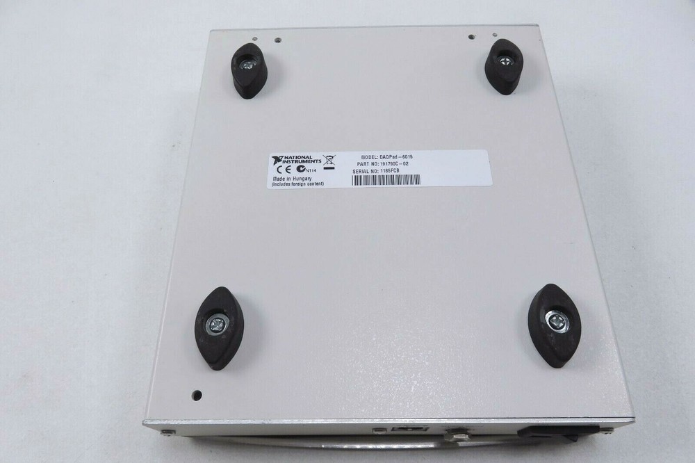 National Instruments NI DAQPad-6015 Multfunction I/O for USB (Power Tested)