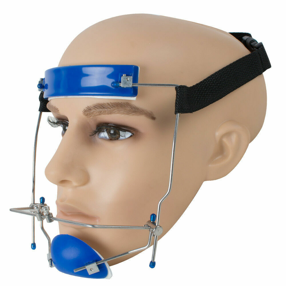 Dental Orthodontic Forward Reverse-Pull Headgear with Double lever Adjustable