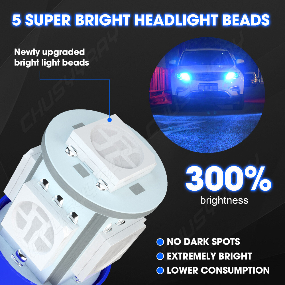 Blue LED Instrument Panel Light Bulb Dash Light Gauge Cluster for Ford Ram Jeep