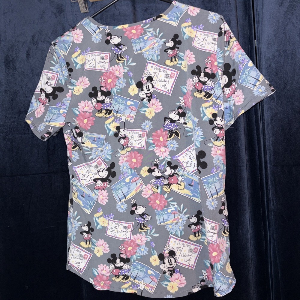 Scrub Top Disney Holiday S