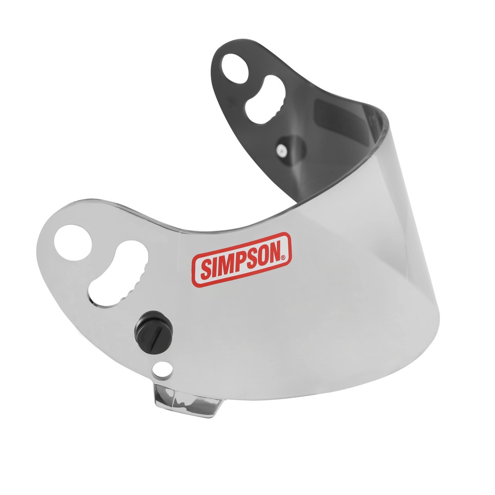 Simpson Racing 84306A Devil Ray Helmet Shield Silver