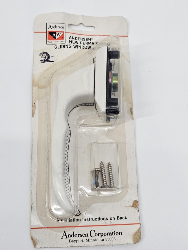 Andersen Perma Shield Gliding Window Lock Handle 1991 Perma-shield Vtg New