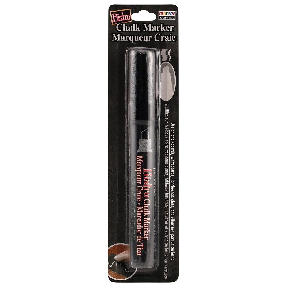 Uchida 483-C-1 Chisel Tip Bistro Chalk Marker Black