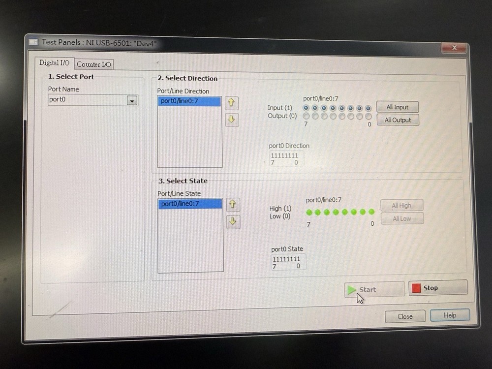 National Instruments NI USB-6008 & USB-6501 DAQ Modules Tested Working