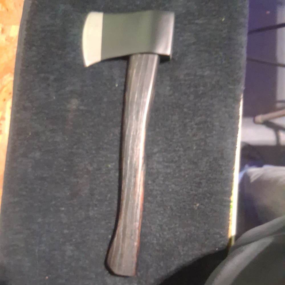 Custom 14" throwing hatchet