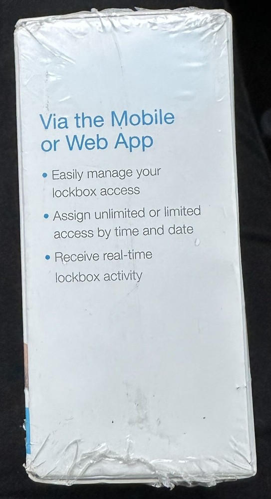 Smart Lock Box, Key Lock Box with Code APP, Electronic Digital Bluetooth