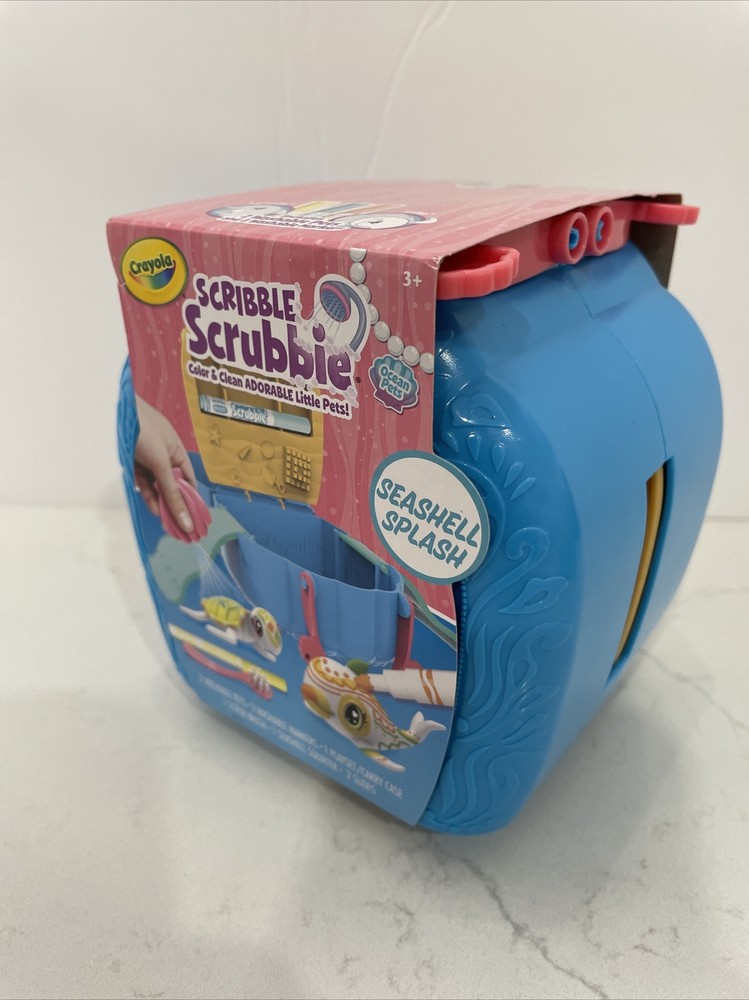 Crayola Scribble Scrubbie Ocean Pets Seashell Splash Set