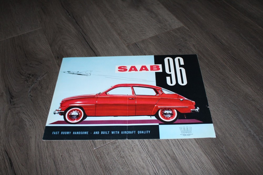 1961 Saab 96 sales brochure
