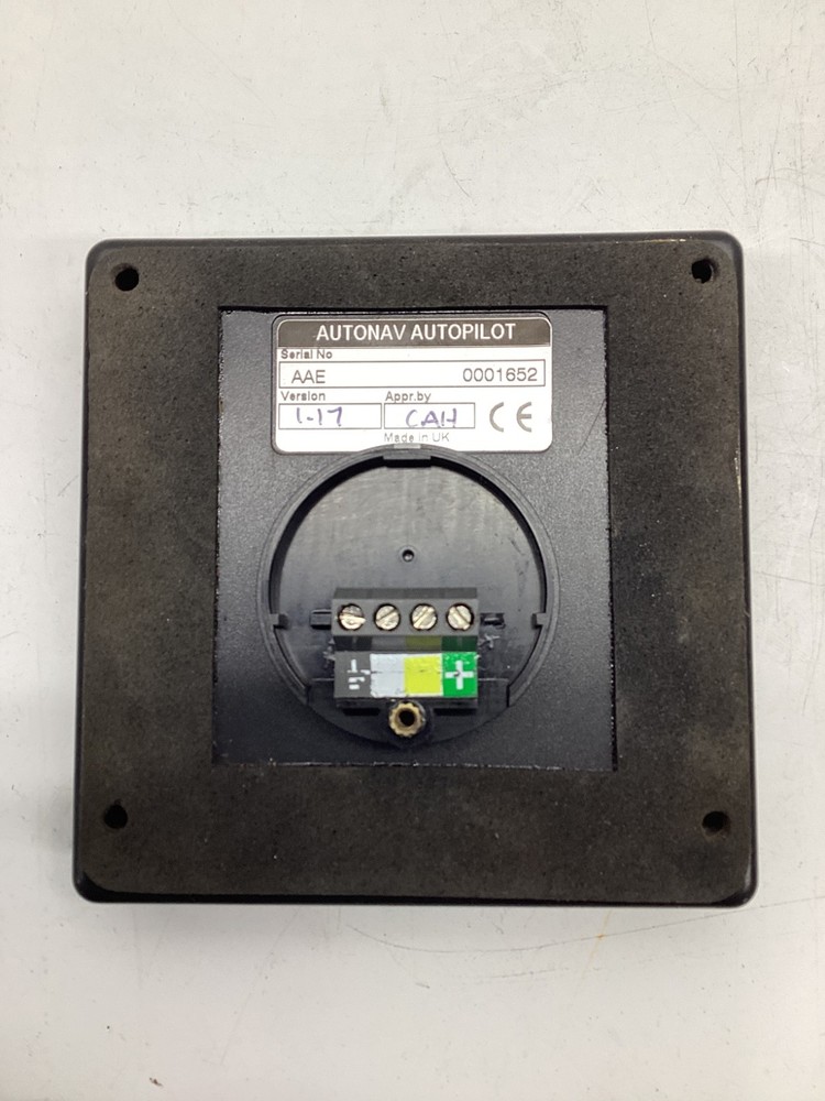 Auto Nav autopilot control display A-1500 version 1-17. c4