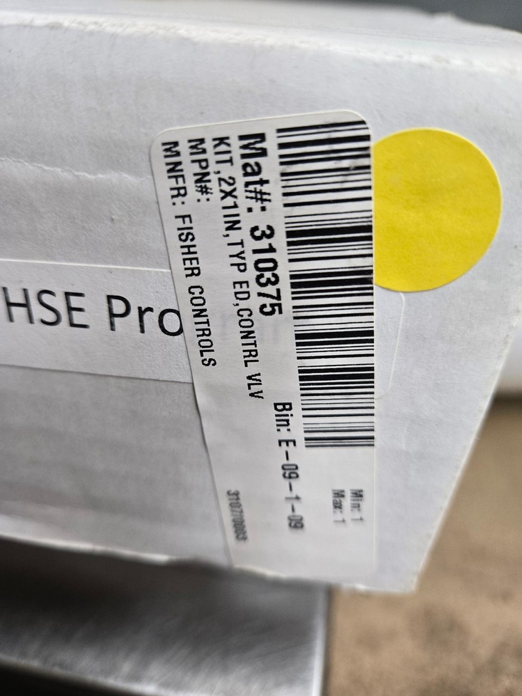 Fisher Control Valve 2x1 Inch Type E & ER Repair Kit With Linear Cage & Stem - 1