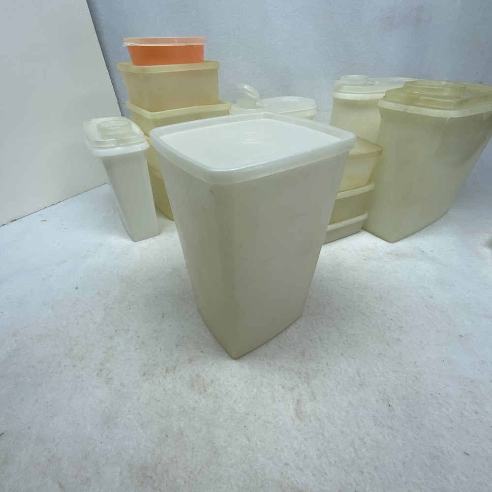 tupperware vintage containers and pitchers A