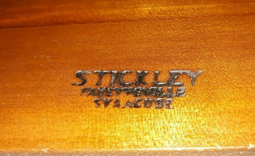 Signed Stickley Solid Maple Blanket Chest Some Tiger Grain